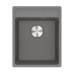 Franke Einbaubecken Maris MRG 610-37 A Fragranit Steingrau Handbetätigung