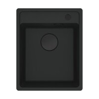 Franke Einbaubecken Maris MRG 610-37 A Fragranit Black Matt - Black Collection