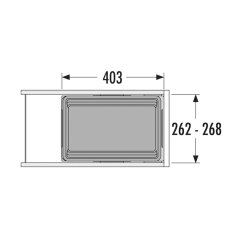 Hailo Abfallsammler 3608311 Cargo Synchro 300 30