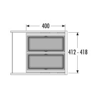 Hailo Abfallsammler 3608471 Cargo Synchro 450 18/18