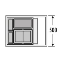 Hailo Abfallsammler 3630501 XXL 500 12/8,5/8,5/D/P/P
