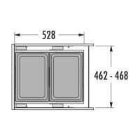 Hailo Abfallsammler 3619721 Cargo 500 38/38