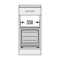Hailo Abfallsammler 3616411 Bottom Mount 400 24/D/24/D
