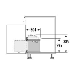 Hailo Abfallsammler Mono 12