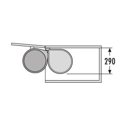 Hailo Abfallsammler Mono 12