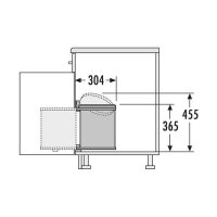 Hailo Abfallsammler Mono 15