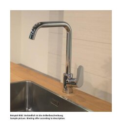 hansgrohe Küchenarmatur 260 Focus M41 | Edelstahl Finish