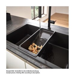 hansgrohe Multifunktionssieb F14 | Mattschwarz