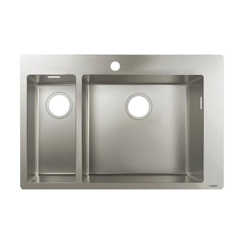 hansgrohe Einbauspüle 180/450 S711-F655 | Edelstahl