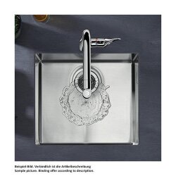 hansgrohe Einbauspüle 400 S719-U400 | Edelstahl