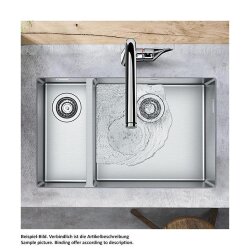 hansgrohe Einbauspüle 180/450 S719-U655 | Edelstahl