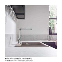 hansgrohe Küchenarmatur 270 Talis M54 | Edelstahl Finish
