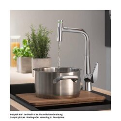 hansgrohe Schneidebrett F15 Nussbaum