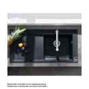 hansgrohe Einbauspüle 450 Select mit Küchenarmatur C51-F450-08 | Chrom