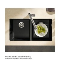 hansgrohe Unterbauspüle 370/370 S510-U770 | Graphitschwarz