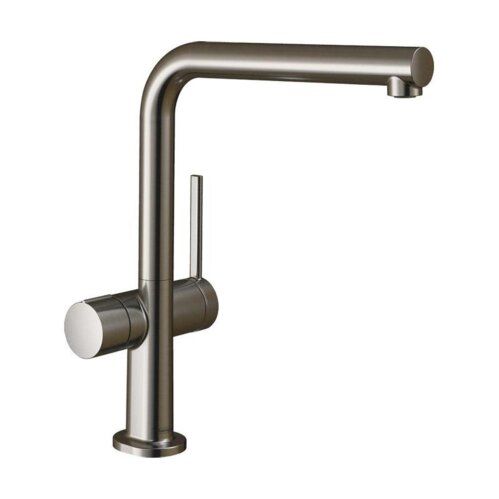 hansgrohe Küchenarmatur 270 Talis M54 | mit Geräteabsperrventil | Edelstahl Finish