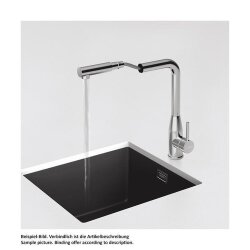 Schock Küchenarmatur Keto (ausziehbarer Auslauf) Cristadur Puro