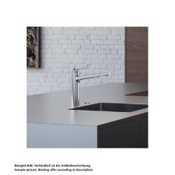 KWC Küchenarmatur Domo E1 Edelstahl