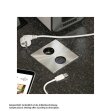 Bachmann Einbausteckdose Duplex E USB A+C, mit Schukosteckdose plus USB-Charger, eckige Abdeckung
