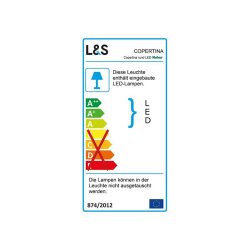 Naber Copertina rund LED, weiß