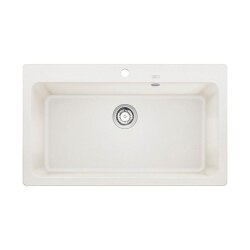 BLANCO Einbauspüle NAYA XL 9 Silgranit weiß
