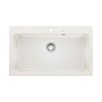 BLANCO Einbauspüle NAYA XL 9 Silgranit weiß