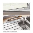 BLANCO Küchenarmatur BLANCOWEGA-F II Vorfensterarmatur Chrom | Hochdruck