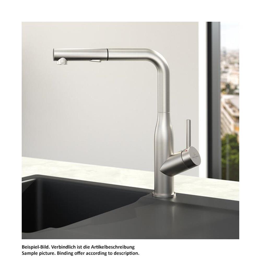 Villeroy & Boch Küchenarmatur Subway Style Shower Edelstahl massiv ...