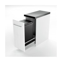 Hailo Abfallsammler 3273101 Wertstoffbox 53 schwarz