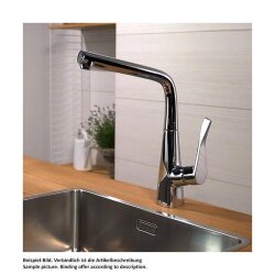 hansgrohe Küchenarmatur 320 Metris M71 | ausziehbarer Auslauf