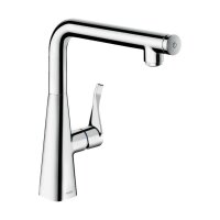 hansgrohe Küchenarmatur 260 Metris Select M71 | ausziehbarer Auslauf