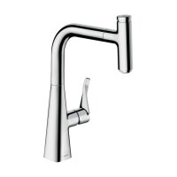hansgrohe Küchenarmatur 240 Metris Select M71 | ausziehbarer Auslauf