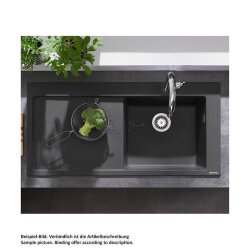 hansgrohe Einbauspüle S51 S514-F450, Becken rechts