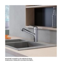 hansgrohe Küchenarmatur 150 Focus M42 | ausziehbarer Auslauf