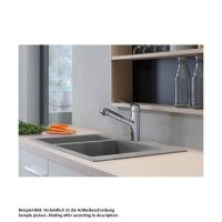 hansgrohe Küchenarmatur 150 Focus M42 | ausziehbarer Auslauf | mit Schlauchbox (sBox)