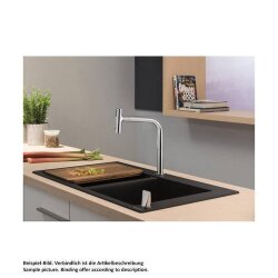 hansgrohe Zweilochbatterie 200 Metris Select M71 |...