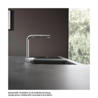 hansgrohe Küchenarmatur 250 Aquno Select M81 | ausziehbarer Schlauch mit Brausefunktion