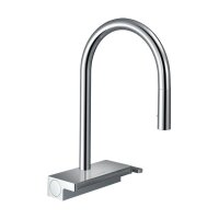 hansgrohe Küchenarmatur 170 Aquno Select M81 | ausziehbarer Auslauf | 3 Strahlarten