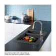 hansgrohe Küchenarmatur 160 Talis M51 | ausziehbarer Schlauch mit Brausefunktion | mit Schlauchbox (sBox)