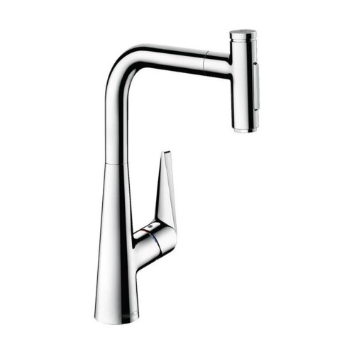 hansgrohe Küchenarmatur 300 Talis Select M51 | ausziehbarer Schlauch mit Brausefunktion