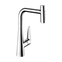hansgrohe Küchenarmatur 300 Talis Select M51 | ausziehbarer Schlauch mit Brausefunktion