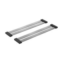 Schock Design Abtropfgitter optimal geeignet für Auflage und flächenbündige Spülen Brushed Stainless Steel Look