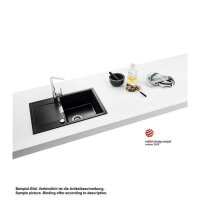 Schock Unterbauspüle Cristadur Mono D-100 U Green Line Dusk DSK Exzenterbedienung
