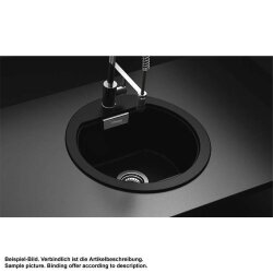 Schock Unterbauspüle Cristadur Mono R-100 U Green Line Dusk DSK Exzenterbedienung