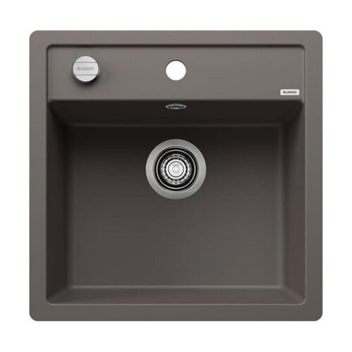 BLANCO Einbauspüle DALAGO 5-F Silgranit flächenbündig einbaubar Vulkangrau
