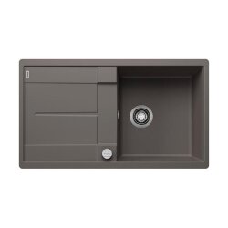 BLANCO Einbauspüle METRA 5 S-F flächenbündig einbaubar Vulkangrau