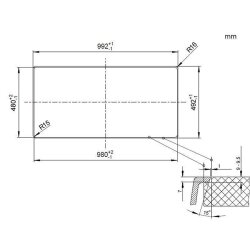 BLANCO Einbauspüle METRA XL 6 S-F Silgranit flächenbündig einbaubar Softweiß