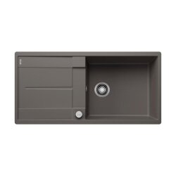 BLANCO Einbauspüle METRA XL 6 S-F Silgranit flächenbündig einbaubar Vulkangrau