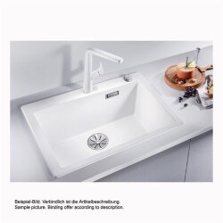 BLANCO Einbauspüle PLEON 6 Silgranit | InFino Ablaufsystem Softweiß
