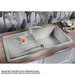 BLANCO Einbauspüle SONA XL 6 S Silgranit Vulkangrau